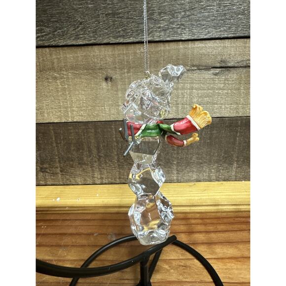 Dept 56 Acrylic Ice Cube Snowman Ornament 5” - Picture 4 of 4